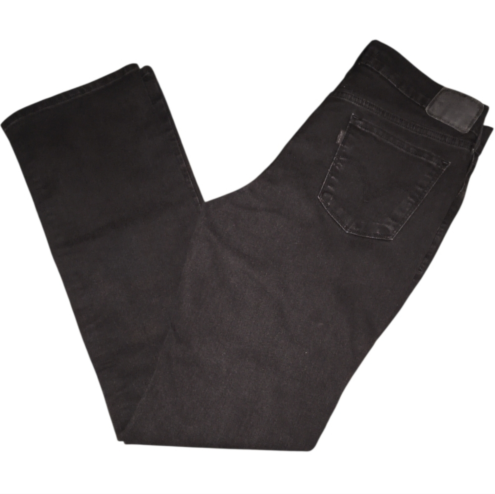 Levi's Black 505 Straight Leg Jeans Size 30